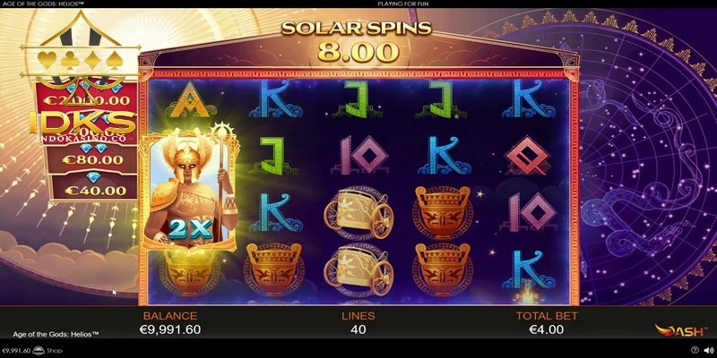 Visualisasi mesin slot digital interaktif bagi pemain kasino